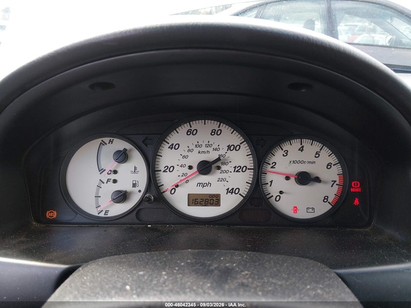 MAZDA PROTEGE 2002 VIN JM1BJ226721579522
