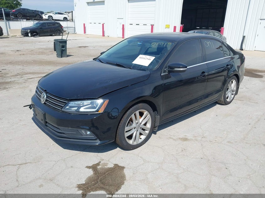 2016 Volkswagen Jetta, Затоплення, IAAI, VIN 3VWL17AJXGM408133 — фото 2