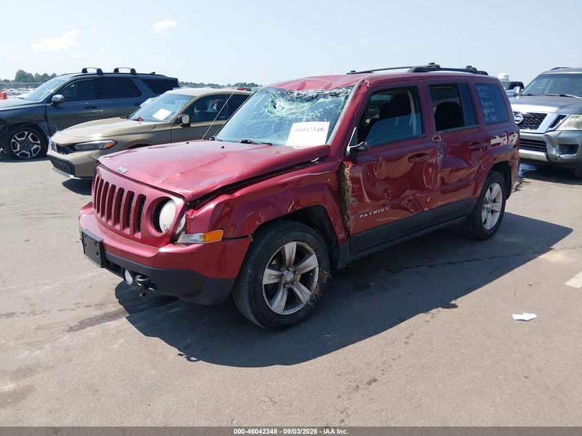 Vin: 1c4njrfb9ed590392, lot: 46541803, jeep patriot latitude 20142