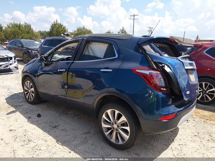Vin: kl4cjasb0kb951282, lot: 46541810, buick encore fwd preferred 20193