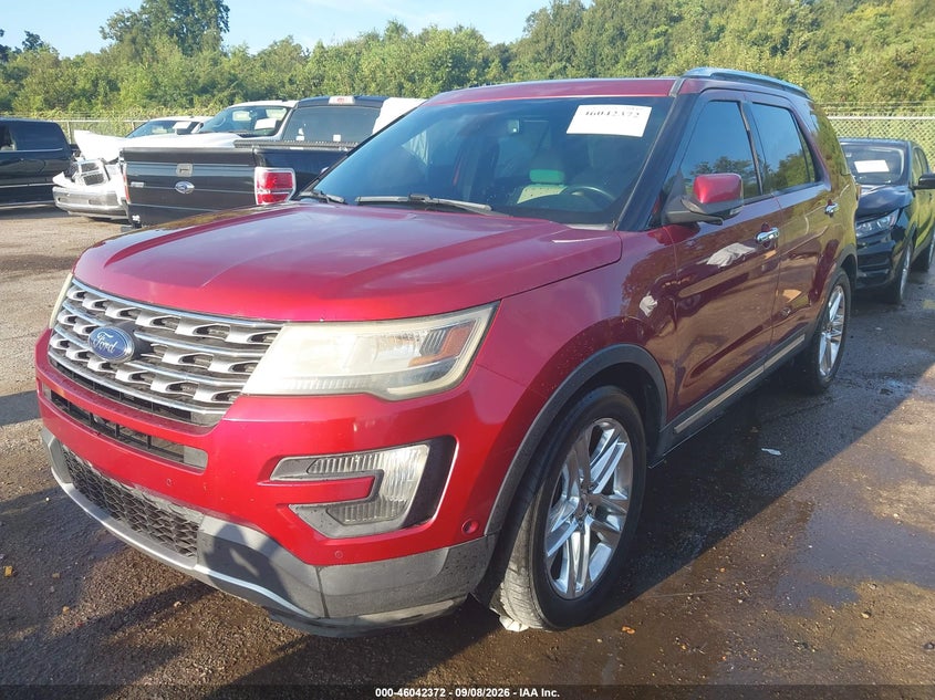 2016 Ford Explorer, Правий бік, IAAI, VIN 1FM5K7F83GGA13232 — фото 2