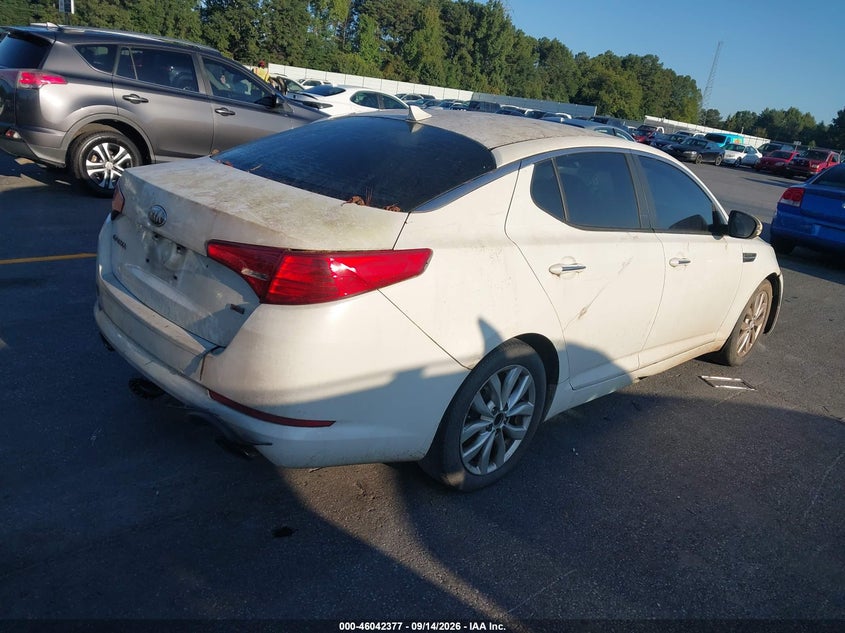 2013 KIA OPTIMA auction photo 4