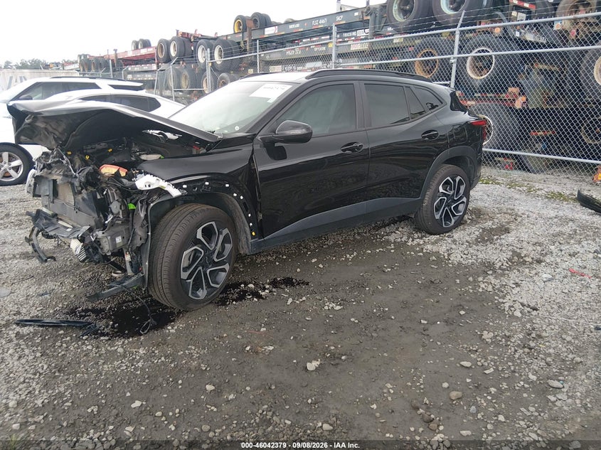 Vin: kl77ljepxsc320636, lot: 46541834, chevrolet trax fwd 2rs 20252