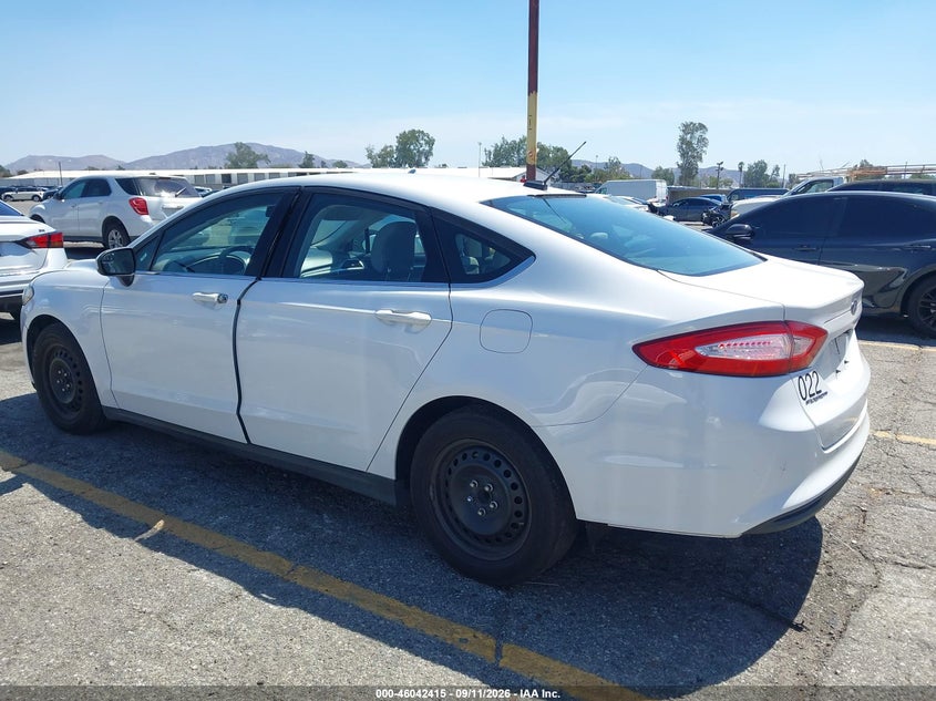 Vin: 3fa6p0g79dr235937, lot: 46541871, ford fusion s 20133