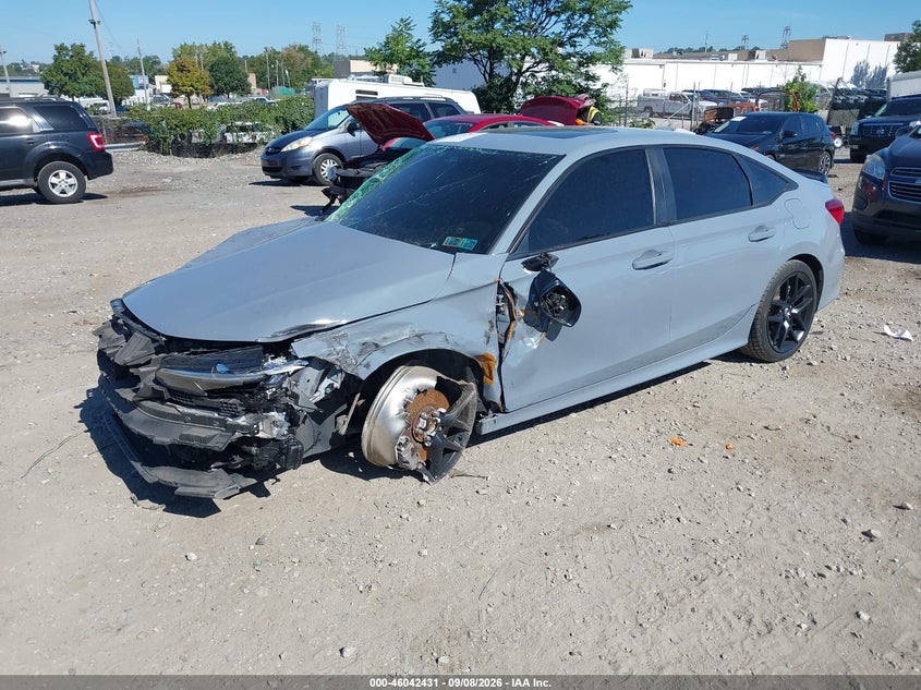 Vin: 2hgfe1e5xph472753, lot: 46541886, honda civic si sedan 20232