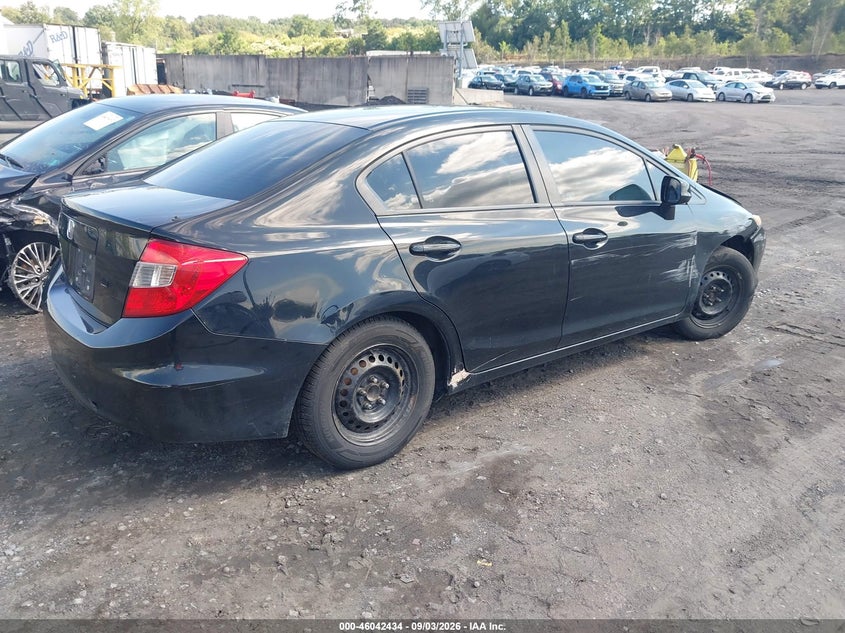 Vin: 2hgfb2f50ch334405, lot: 46541889, honda civic lx 20124