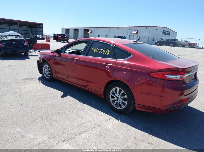 2017 FORD FUSION auction photo 3