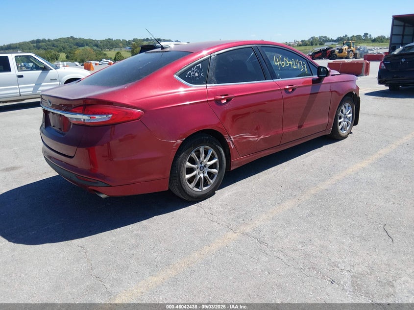 2017 FORD FUSION auction photo 4