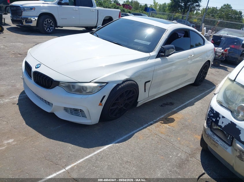 BMW 428I 2014 VIN WBA3N5C50EF716644