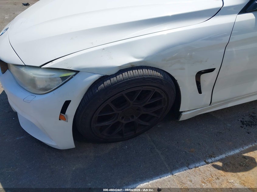 BMW 428I 2014 VIN WBA3N5C50EF716644