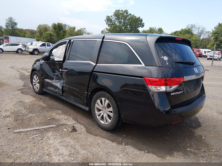 Vin: 5fnrl5h63eb083081, lot: 46541905, honda odyssey ex-l 20143