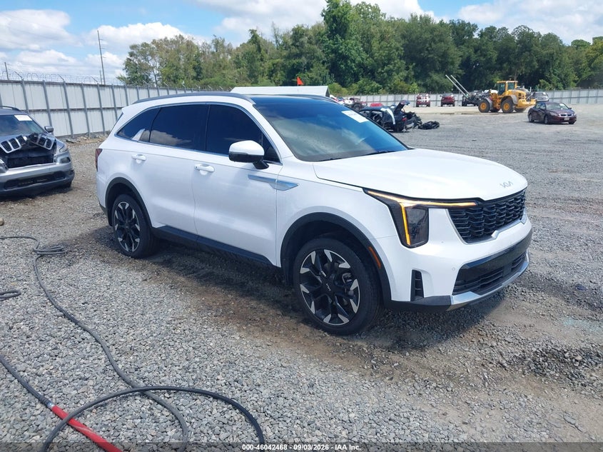 Vin: 5xyrhdjf5sg356371, lot: 46541923, kia sorento ex 20251