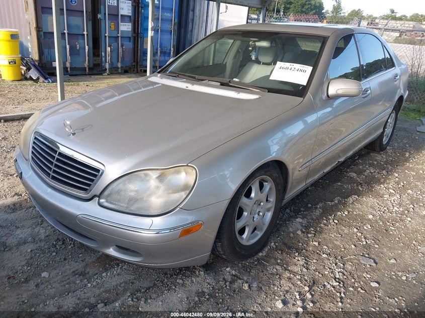 MERCEDES-BENZ S 430 2000 VIN WDBNG70J7YA132437