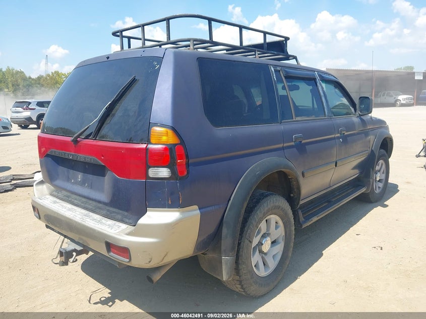 2002 MITSUBISHI MONTERO SPORT auction photo 4