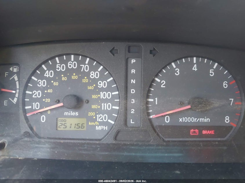 2002 MITSUBISHI MONTERO SPORT auction photo 7