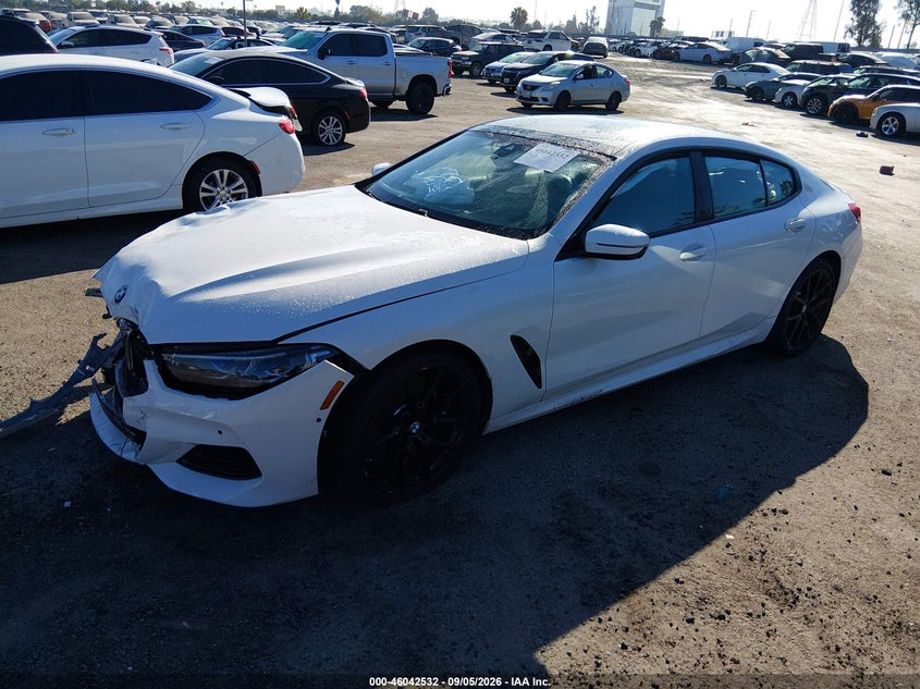 Vin: wbagv2c03rcr37523, lot: 46541987, bmw 840i gran coupe 20242