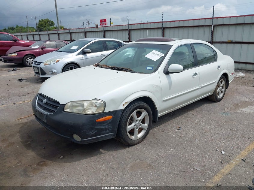 2001 NISSAN MAXIMA auction photo 2