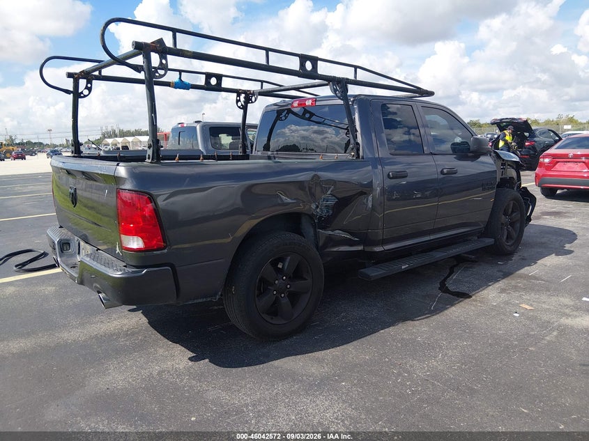Vin: 1c6rr6ft5hs836086, lot: 46542027, ram 1500 express  4x2 6'4 box 20174