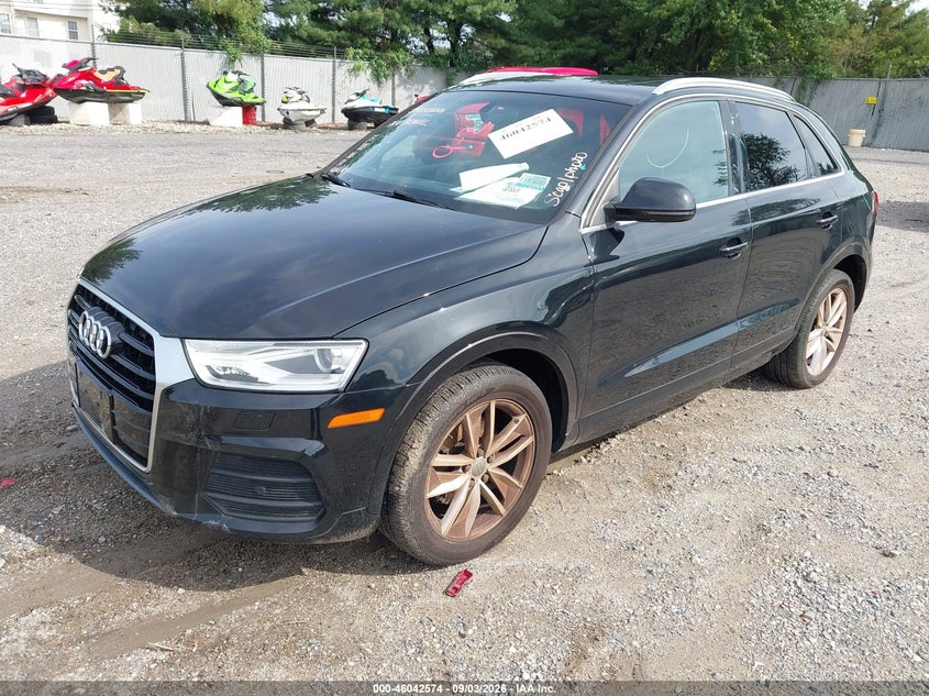 Vin: wa1efcfs5gr015186, lot: 46542029, audi q3 2.0t premium plus 20162