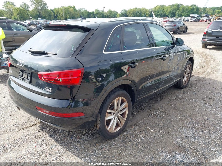 Vin: wa1efcfs5gr015186, lot: 46542029, audi q3 2.0t premium plus 20164