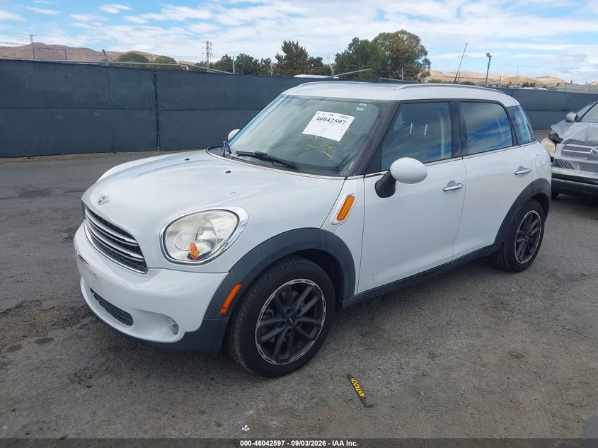 Vin: wmwzb3c53fwr43397, lot: 46542052, mini countryman cooper 20152