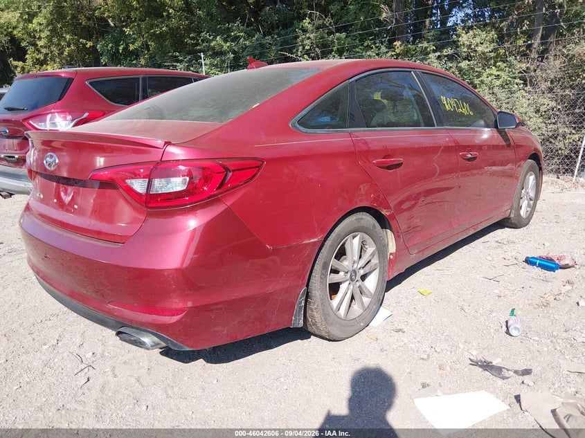2017 HYUNDAI SONATA auction photo 4