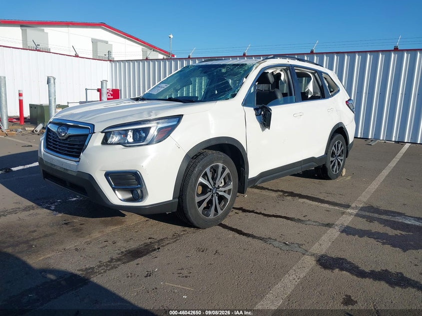 Vin: jf2skauc8kh585008, lot: 46542105, subaru forester limited 20192