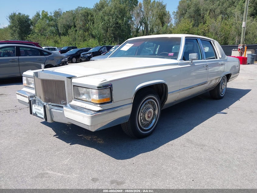 1991 CADILLAC BROUGHAM auction photo 2