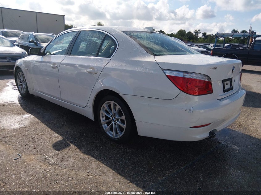 BMW 528I 2008 VIN WBANU53588CT02349