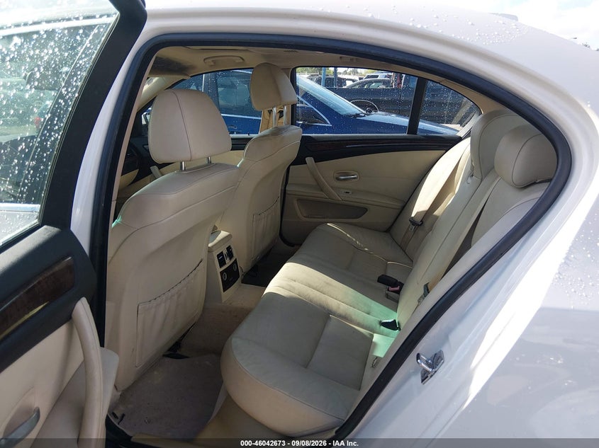BMW 528I 2008 VIN WBANU53588CT02349