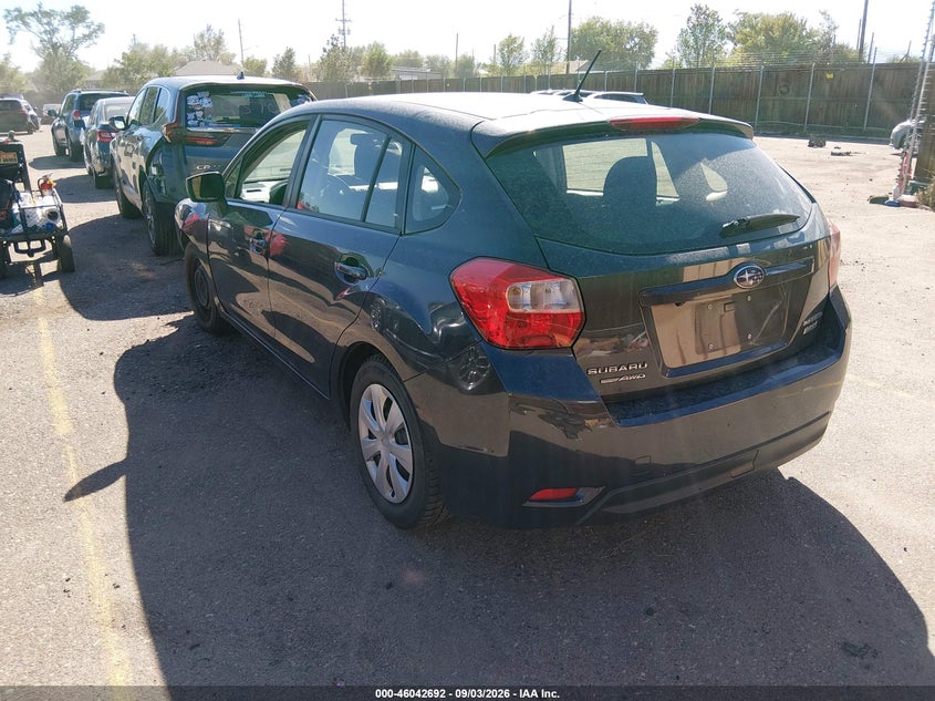 SUBARU IMPREZA 2015 VIN JF1GPAA63F9215871