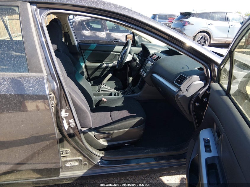 SUBARU IMPREZA 2015 VIN JF1GPAA63F9215871