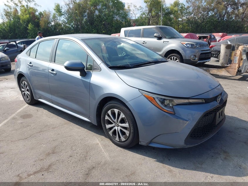 Vin: jtdeamde8nj045124, lot: 46542156, toyota corolla hybrid le 2022 img_1