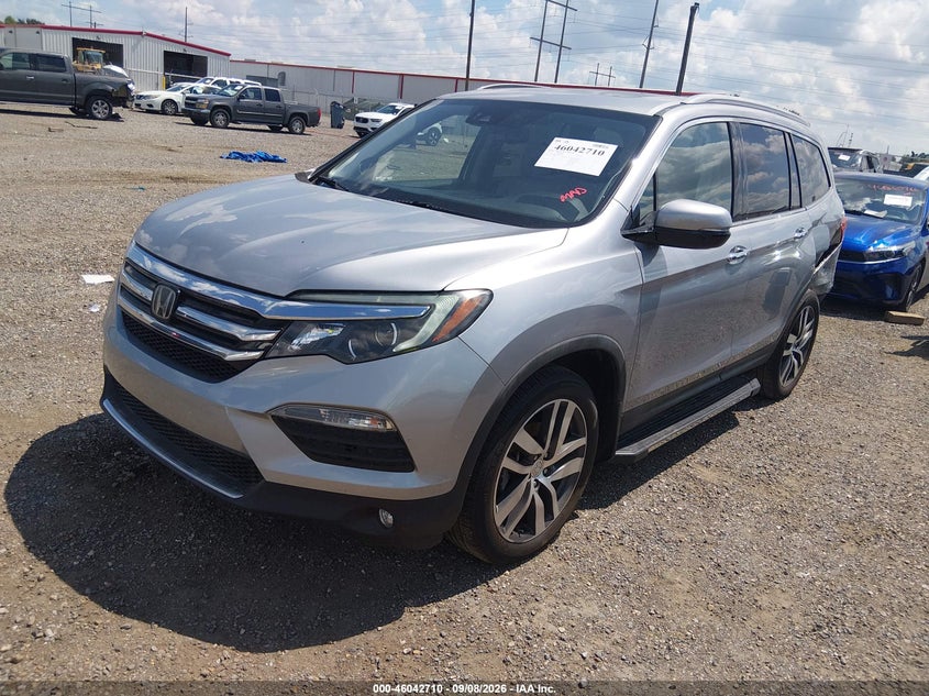 Vin: 5fnyf6h02hb017436, lot: 46542165, honda pilot elite 20172