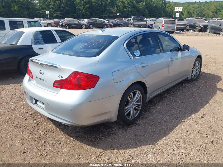 Vin: jn1cv6ap2cm628932, lot: 46542169, infiniti g37 journey 20124