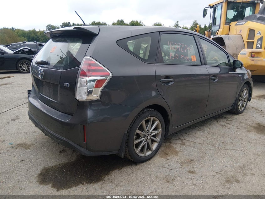TOYOTA PRIUS V 2017 VIN JTDZN3EU6HJ055774