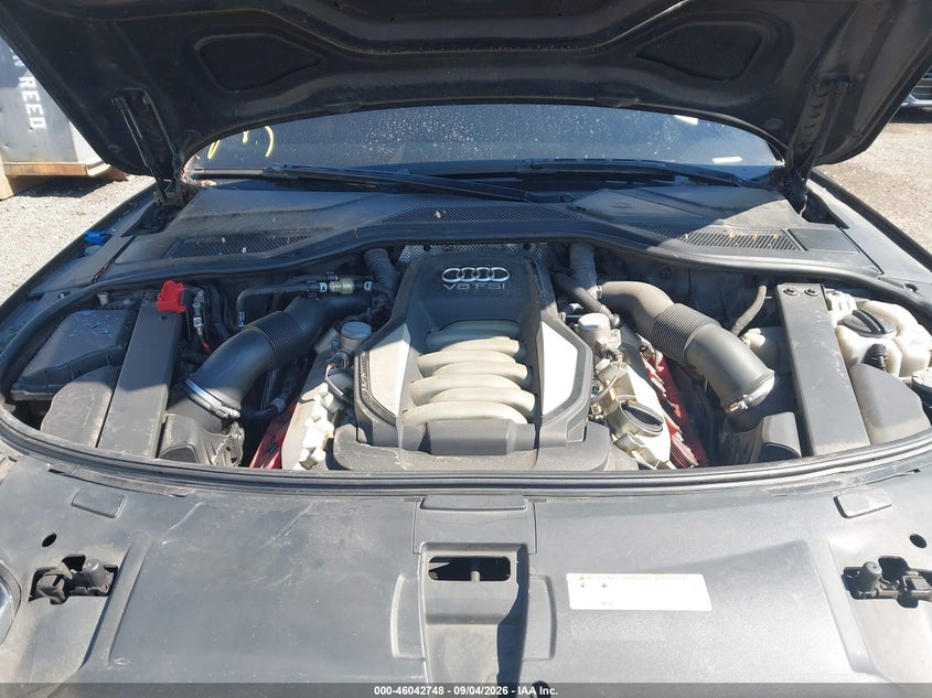 AUDI A8 L 2012 VIN WAURVAFD2CN036124