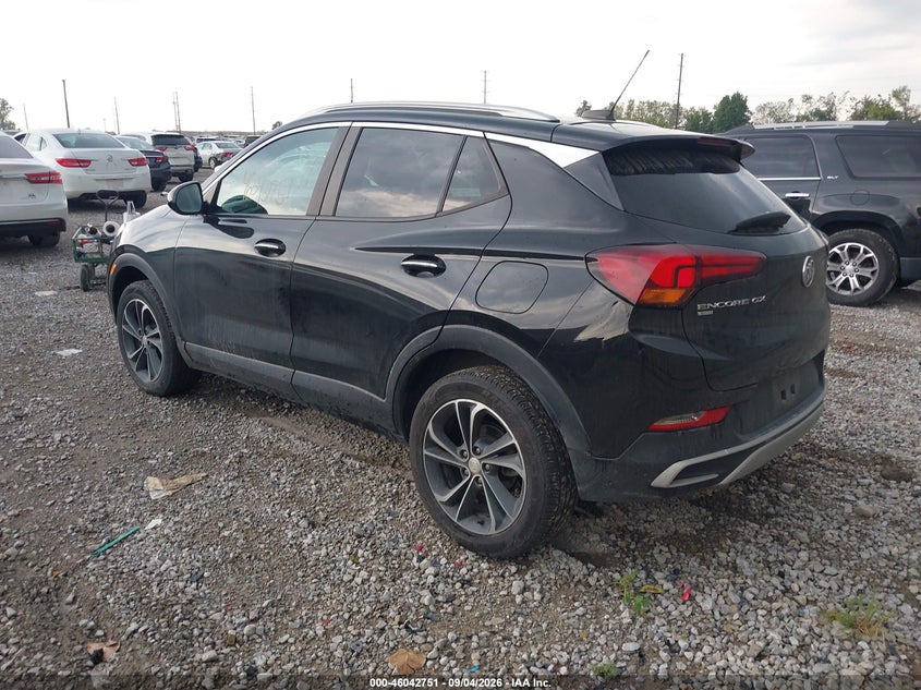 Vin: kl4mmesl8mb162957, lot: 46542206, buick encore gx awd select 20213