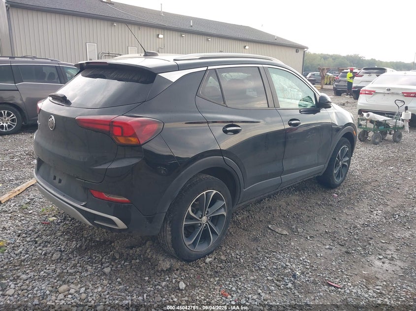 Vin: kl4mmesl8mb162957, lot: 46542206, buick encore gx awd select 20214