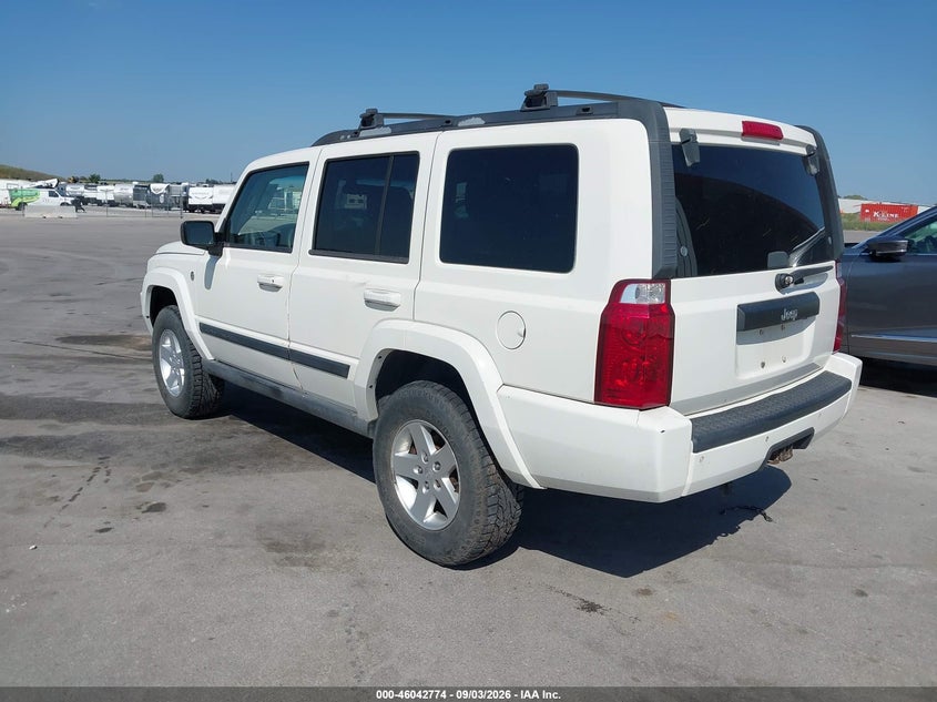 JEEP COMMANDER 2007 VIN 1J8HG48P27C529006