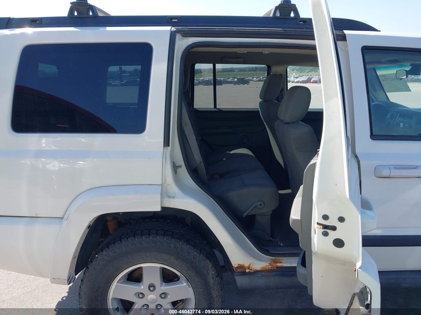 JEEP COMMANDER 2007 VIN 1J8HG48P27C529006
