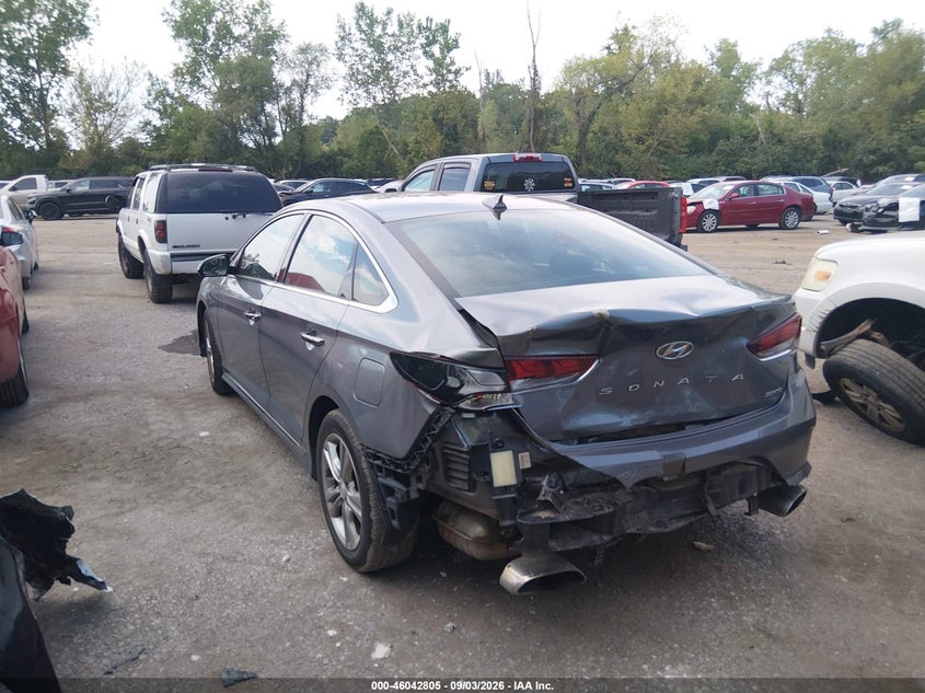 Vin: 5npe34af8jh708184, lot: 46542260, hyundai sonata sport+ 20183
