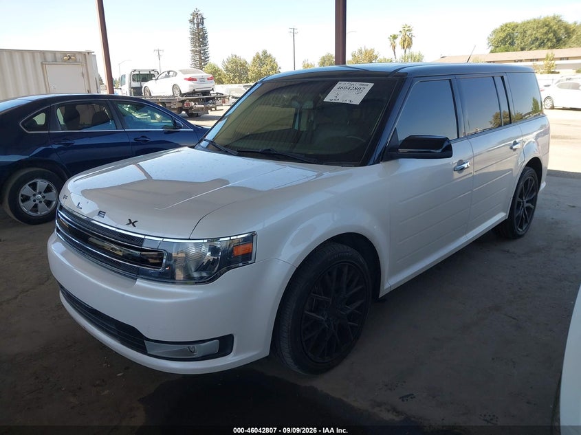 Vin: 2fmgk5c8xjba11090, lot: 46542261, ford flex sel 20182