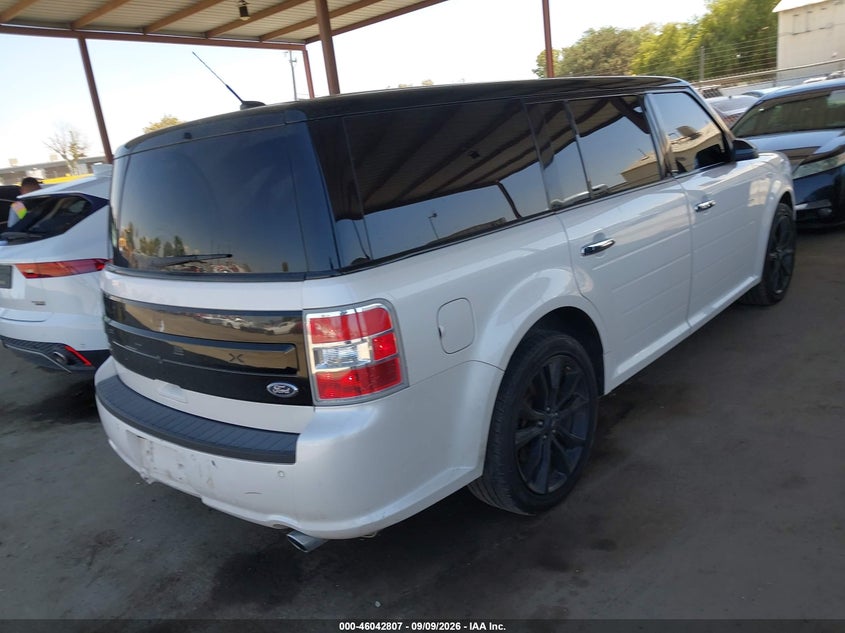 Vin: 2fmgk5c8xjba11090, lot: 46542261, ford flex sel 20184