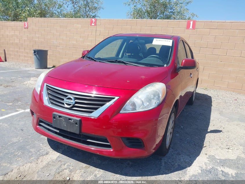 2014 NISSAN VERSA auction photo 2