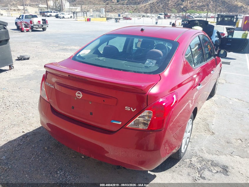 2014 NISSAN VERSA auction photo 4