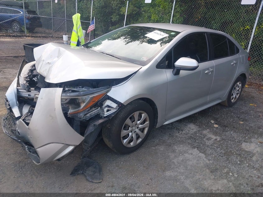Vin: jtdepmae9mj151387, lot: 46542286, toyota corolla le 20212