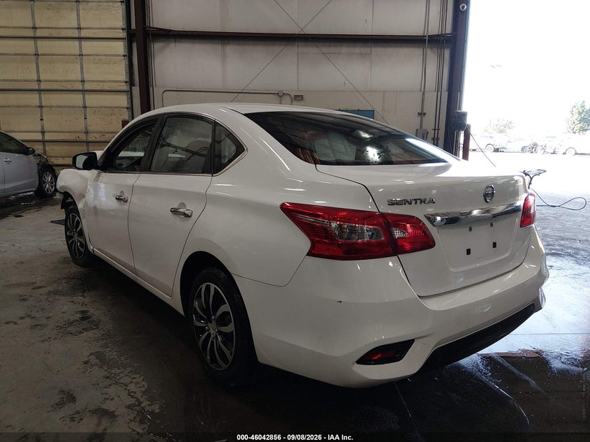 Vin: 3n1ab7apxgy256720, lot: 46542311, nissan sentra fe+ s/s/sl/sr/sv 20163