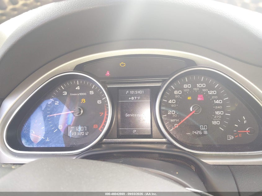 2013 AUDI Q7 auction photo 7