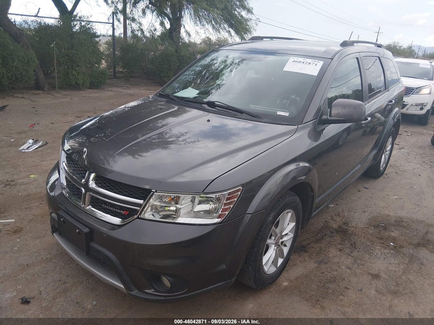 Vin: 3c4pddbg5ft584718, lot: 46542326, dodge journey sxt 20152